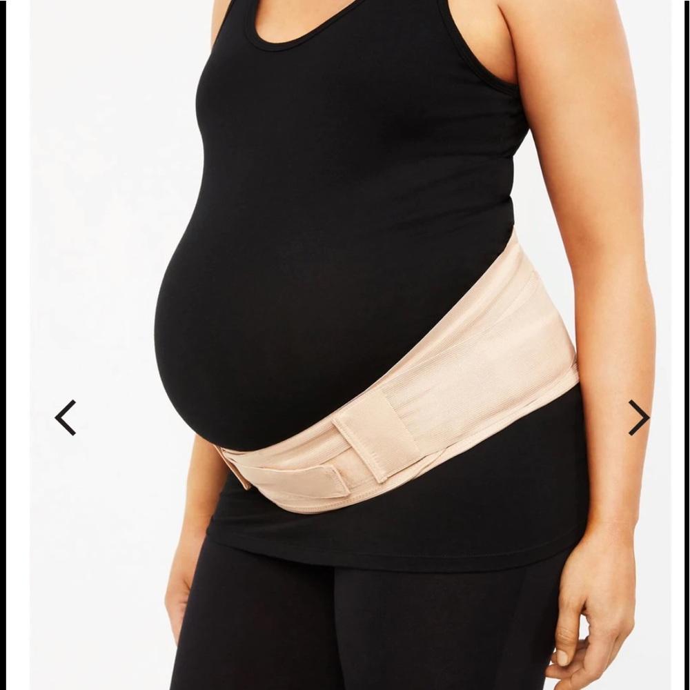 Motherhood Maternity Support Belt in Nude